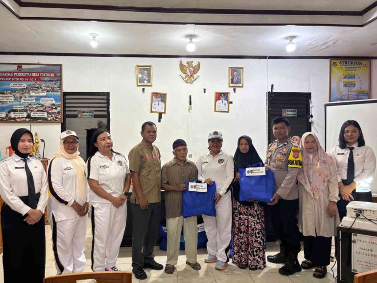 Dari Lapas untuk Masyarakat: Lapas Luwuk Salurkan Bantuan Sosial dan Hasil Pertanian Warga Binaan